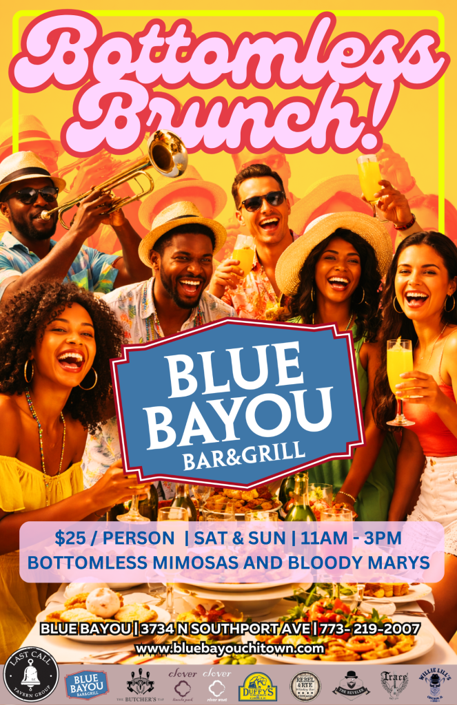 Bottomless Brunch at Blue Bayou Bar & Grill – Saturday & Sunday, 11AM–3PM