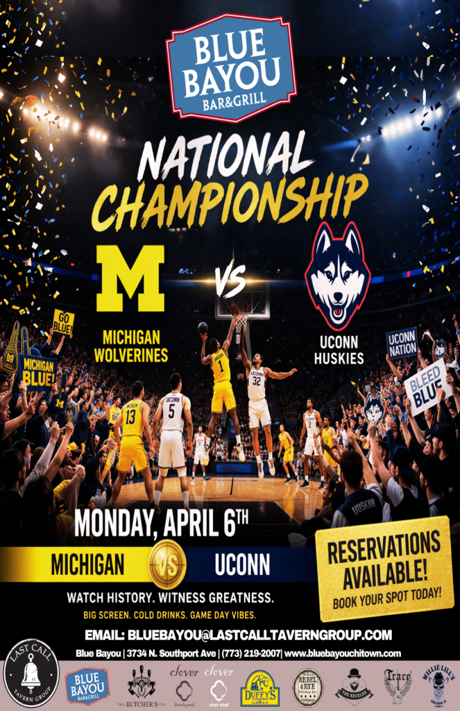 National Championship: Michigan vs. UConn at Blue Bayou on Monday, April 6