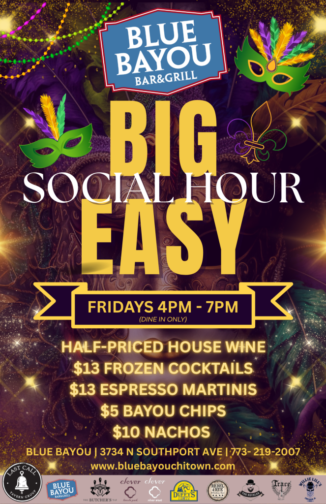 Big Easy Social Hour at Blue Bayou