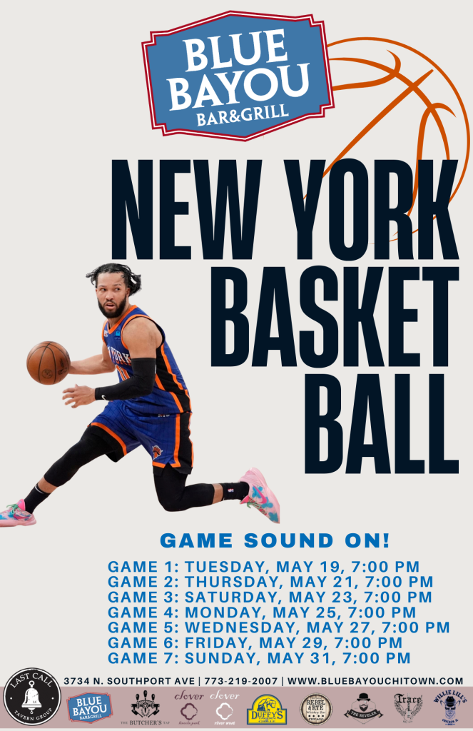 New York Basketball at Blue Bayou - Through May 31st!