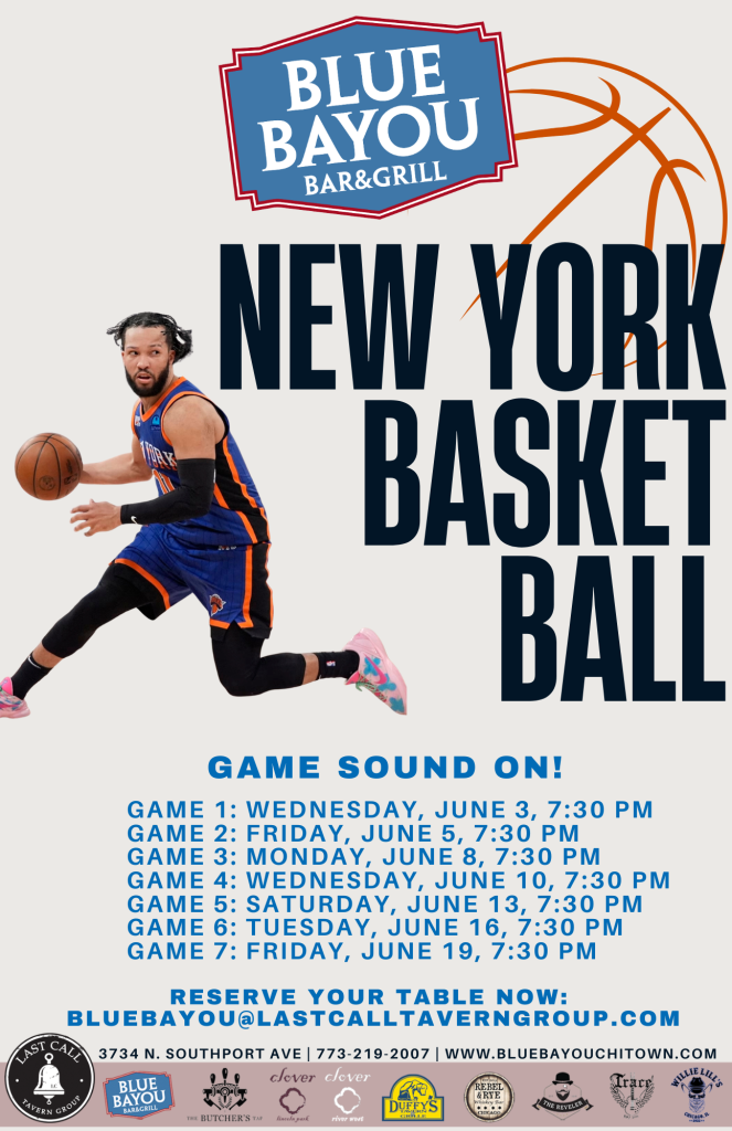 New York Basketball at Blue Bayou – Game Sound On!