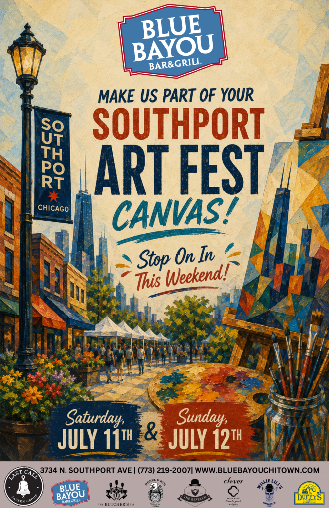 July 11–12, 2026 | Southport Art Fest Canvas | Blue Bayou