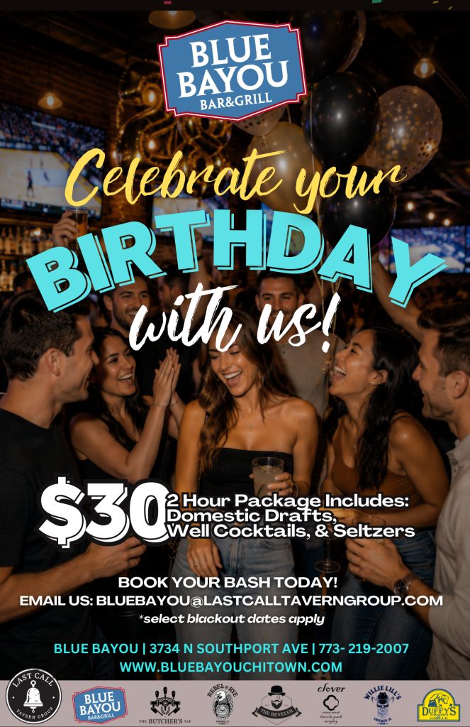 Celebrate Your Birthday at Blue Bayou