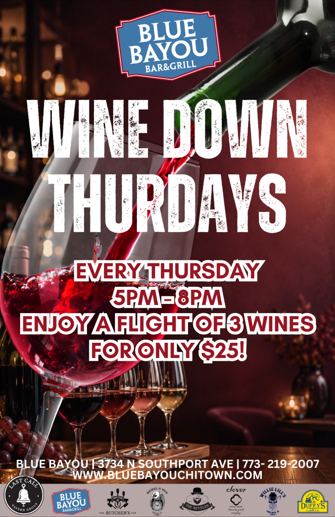 Wine Down Thursdays | Blue Bayou