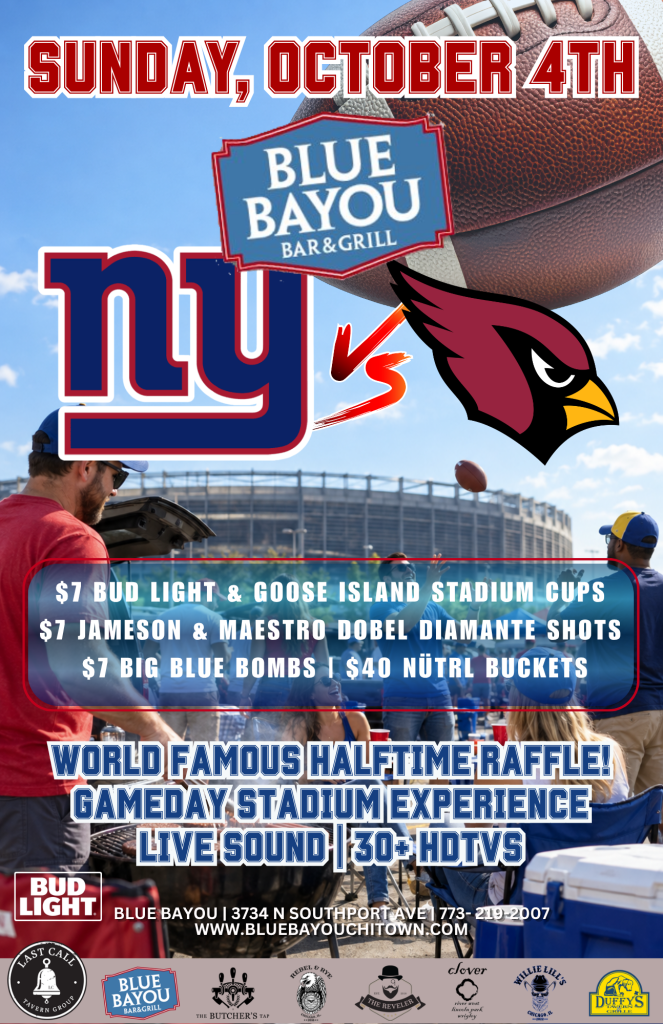 October 4, 2026 | Giants vs. Cardinals | Blue Bayou