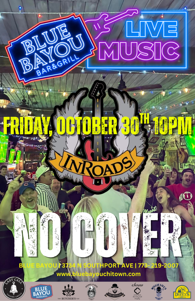 October 30, 2026 | Inroads Live | Blue Bayou